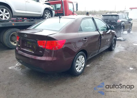 2011 Kia Forte Ex из США, поврежденный, VIN KNAFU4A2XB5389223